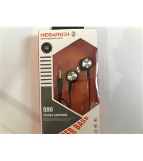 Megatech QG-90 Siyah Mikrofonlu Kulaklık Mıknatıslı