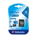 Verbatim 16GB 80MB-S MicroSD Class 10 (Adaptörlü) Hafıza Kartı_1)