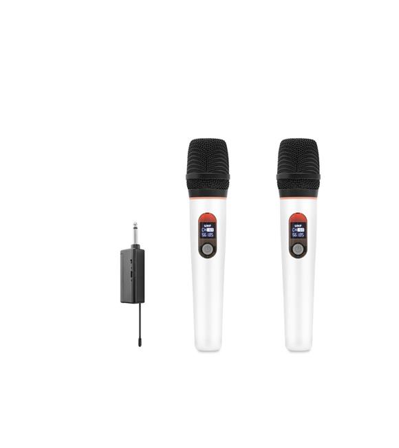 Hadron HDX2791G Gri Kablosuz (WIRELESS) 2Lİ Mikrofon