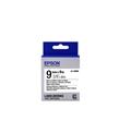 Epson LK-3WBW Güçlü Yapışkanlı Beyaz Üzeri Siyah 9mm 9Metre Etiket