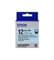 Epson LK-4LBK Siyah Üzeri Gökyüzü Mavi 12MM 5Metre Etiket