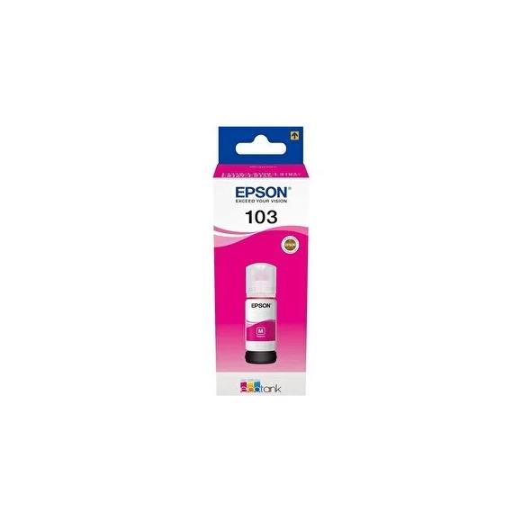 Epson 103 Magenta Kırmızı Şişe Mürekkep T00S34A L1210-3210-3250-5290