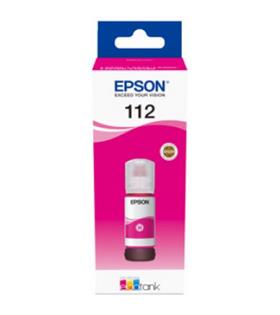 Epson 112  Magenta Kırmızı Şişe Mürekkep 13T06C34A