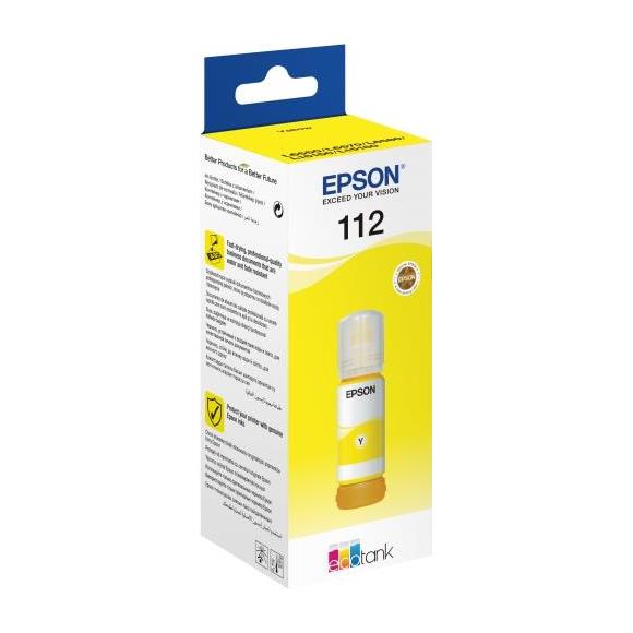 Epson 112 Yellow Sarı Şişe Mürekkep C13T06C44A