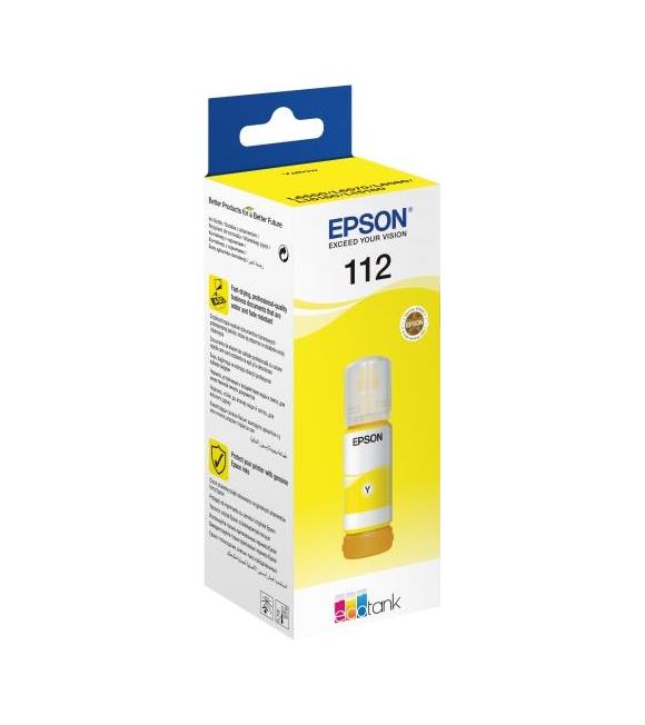Epson 112 Yellow Sarı Şişe Mürekkep C13T06C44A