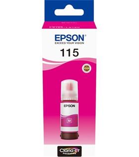 Epson 115 Magenta Kırmızı Şişe Mürekkep T07D34A L8160-L8180