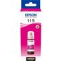 Epson 115 Magenta Kırmızı Şişe Mürekkep T07D34A L8160-L8180