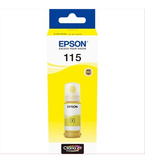 Epson 115 Yellow Sarıi Şişe Mürekkep T07D44A L8160-L8180