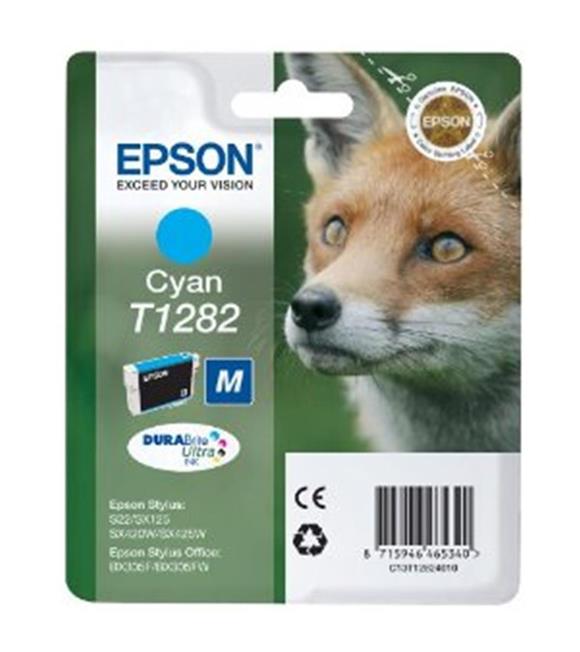 Epson BX305 SX125-425 Cyan Mavi Mürekkep Kartuş T12824022