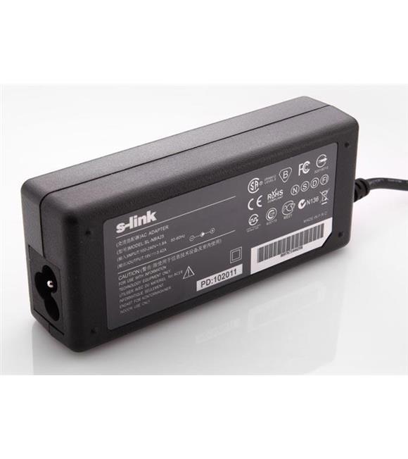 S-link SL-NBA25 19V 3.42A 5.5-1.75 ACER Aspire Notebook Adaptör