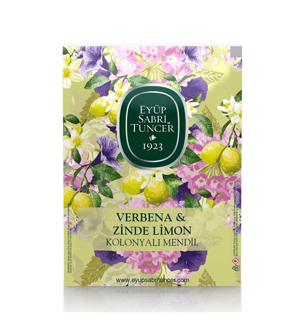 Eyüp Sabri Tuncer 30lu Mendil Verbena Zinde Kolonyalı (9,3 x 12,5)