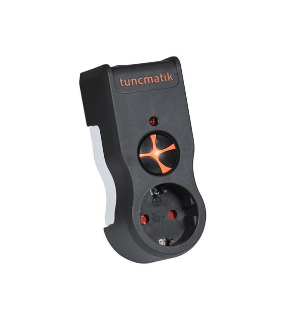 Tunçmatik TSK19020 1li Enerji Koruma Powersurge 1li Siyah priz 1050 JOULE_1