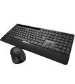 Everest KM-9676 Siyah Kablosuz 800-1200-1600 dpi Q Standart Klavye + Mouse Set