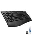 Everest KB-6021 Siyah 2.4Ghz Q Multimedia Kablosuz klavye