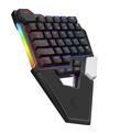 Rampage KB-277 OMNI Siyah Örgülü Type C RGB 6 Farklı Aydınlatma Modu Q Mini Gaming Oyuncu Klavyesi
