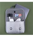 Minbag Aspen 531-04 Lüx A4 Laptop Ve Tablet Sırt Çantası Gri