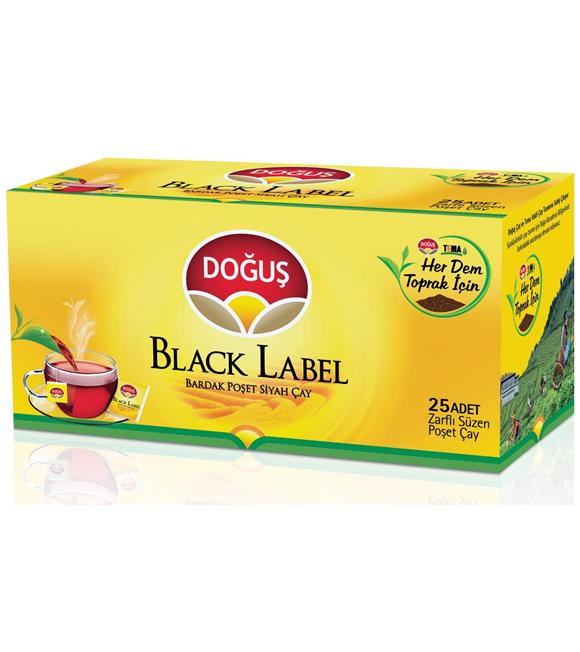 Doğuş Black Label Süzen Poşet Çay 25x2 gr