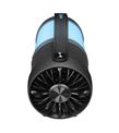 Mikado S40 ECLIPSE Led Işıklı Bluetooth-USB-AUX-FM Speaker Hoparlör_1)