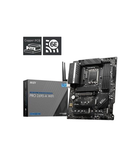 Msi Pro Z690-A Ddr4 5200Mhz(Oc) Ddr4 Soket 1700 M.2 Hdmi Dp Atx Anakart