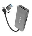 S-link SL-CR51 TypeC ve USB3.0 CF, SD, M2, Micro SD, MS 5 in 1 Metal Kart Okuyucu Cep Telefonu Aksesuarları
