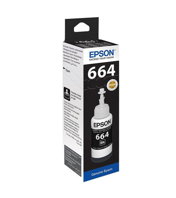 Epson T6641 Black Siyah Şişe Mürekkep T66414A