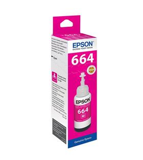 Epson T6643 Magenta Kırmızı Şişe Mürekkep T66434A