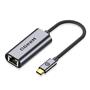 Qgeem QG-UA05 USB Type-C to RJ45 Gigabit Ethernet Dönüştürücü Çoklayıcı Adaptör