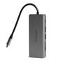 Qgeem QG-UH09 USB 3.0 Type C 9in1 2xHDMI-VGA-TF SD Kart Okuyucu-USB 3.0-USB 2.0 Hub