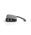 Qgeem QG-UH10 USB 3.0 TypeC 10in1 2xHDMI-VGA-TF SD Kart Okuyucu-USB 3.0-USB 2.0-PD+SD-Ethe HUB_1)