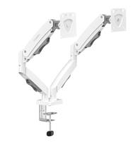 TITANPRO FL02-W 17-32" (FMK-8715) Çift Kollu Amortisörlü Monitör Standı (Beyaz) Haftanın Ürünleri