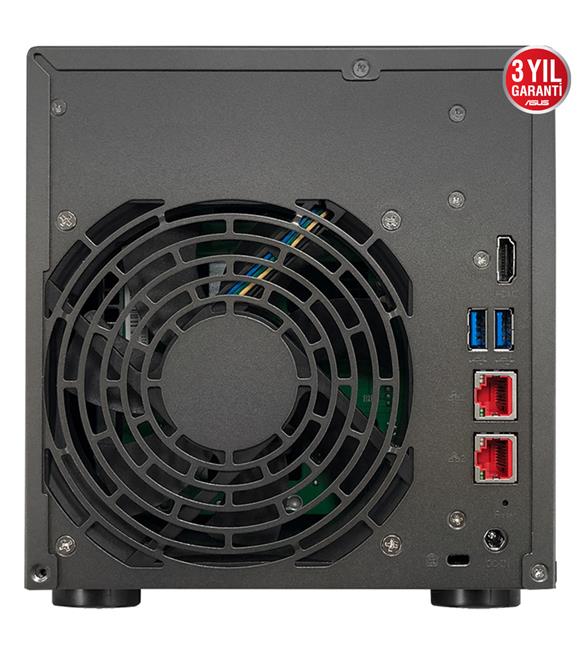 ASUSTOR AS6604T INTEL J4125 4 BAYNAS(4X22TB SUPPORT) 4GB DDR4(8GB SUPPORT)_1