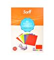 Sarff Cilt Kapağı Plastik Opak A4 160 MIC Kırmızı 15201015