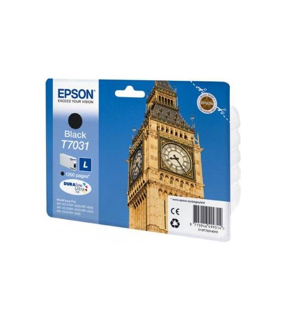 Epson T7031 Black Siyah 1.200 Sayfa Mürekkep Kartuş T70314010