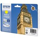 Epson T7034 Yellow Sarı 800 Sayfa Mürekkep Kartuş T70344010