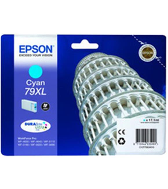 Epson WP5110-5190 Cyan Mavi Yüksek Kapasite Mürekkep Katuş T79024010