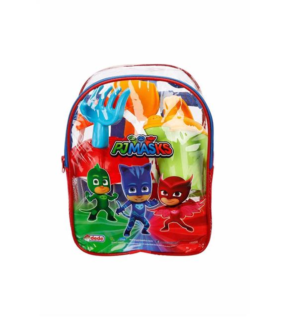 Dede Pj Maskeliler Resimli Sırt Çantalı Plaj Set 03502