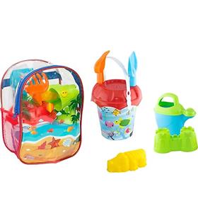 Dede Oyuncak Resimli Sırt Çantalı Plaj Set 03499