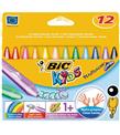 Bic Pastel Boya Plastidecor Karton Kutu Üçgen 12 Lİ 829773