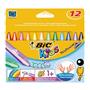 Bic Pastel Boya Plastidecor Karton Kutu Üçgen 12 Lİ 829773