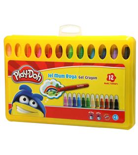 Play-Doh Jel Crayon 12 Renk PP Box PLAY-CR014