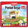 Lets Pastel Boya Çantalı Köşeli 24 LÜ LK-24