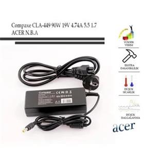 Compaxe Clc-902 19.5v 10a 7.4-5.0 Pinsiz Casper Notebook Adaptörü