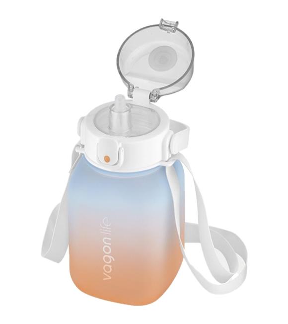 Vagonlife VGN2275P 1100ml Beyaz Pipetli Matara