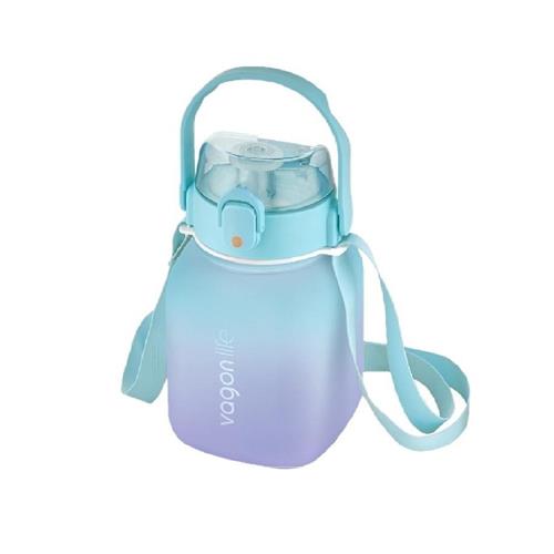 Uzspace Vagonlife VGN2275P 1100ml Turkuaz Pipetli Matara Okula Dönüş Kampanyası Mataralar