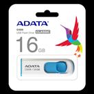 Adata C008-16GB 16GB USB2.0 Classic (White + Blue) Flash Bellek_1