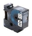 DYMO S0720930 D1 Yedek Şerit, 24 mm x 7 mt, Beyaz- Siyah (53713)