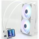 Dark DKCCW247W Freezer Beyaz 2025 Edition 240mm 250W TDP,Addresseble RGB LEDli Sıvı Soğutma_1