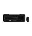 Everest KM-515 Siyah Usb Q Standart Klavye + Mouse Kablolu