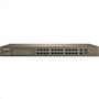 Tenda TEF1226P-24-370W 24 Port Poe+ 10-100 2 Port 10-100-1000 2 Port SFP Switch Çelik Kasa Rack