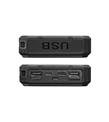 S-link Sl-P120 12000mAh PRM 2-USB+Type-C+Micro Led Lamba+1.2W Solar Panelli Siyah Taşınabilir Power_1)